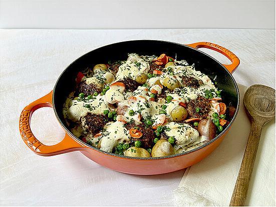 Image du produit Le Creuset Every Day Pan Signature (28 cm, Poêle à frire, Fonte)