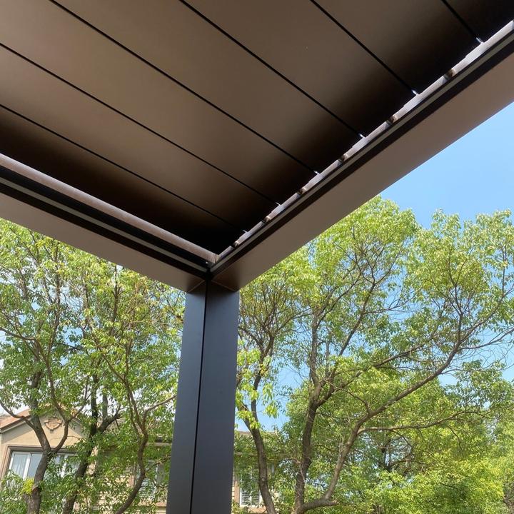 Produktbild Ventaris Pergola Deluxe Plus 3x6m mit Lamellendach Anthrazit (300 cm, 600 cm)