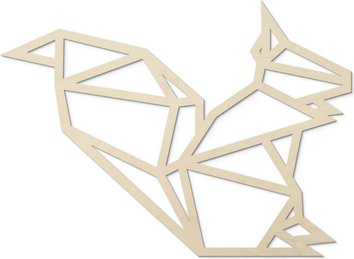Image du produit Trenddeko Origami écureuil (20 x 15 cm)