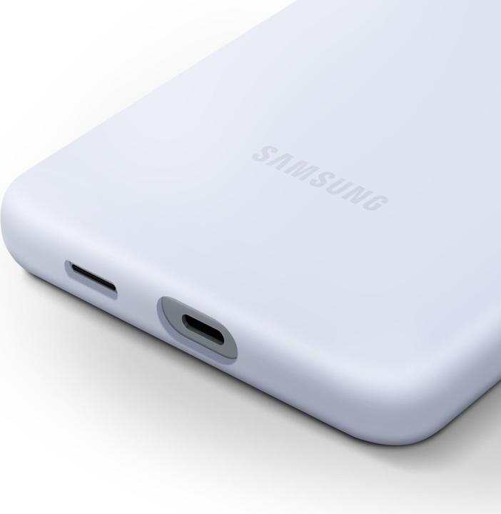 Actual product image Samsung Silicone Case A35 Light Blue (Samsung Galaxy A35)
