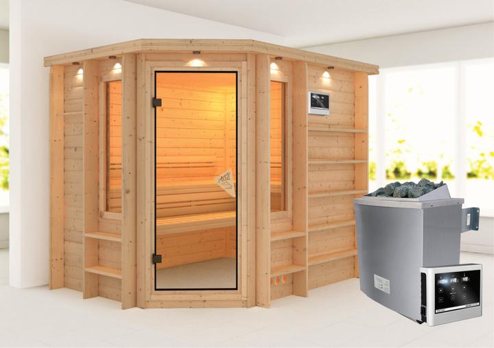 Produktbild Karibu Riona mit Dachkranz (9 KW externe Steuerung)