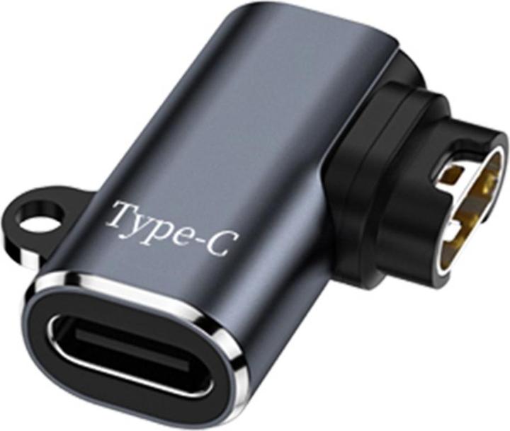 Actual product image Deltalabs Garmin Smart Watch Ladeanschluss Adapter Konverter mit USB C Anschluss