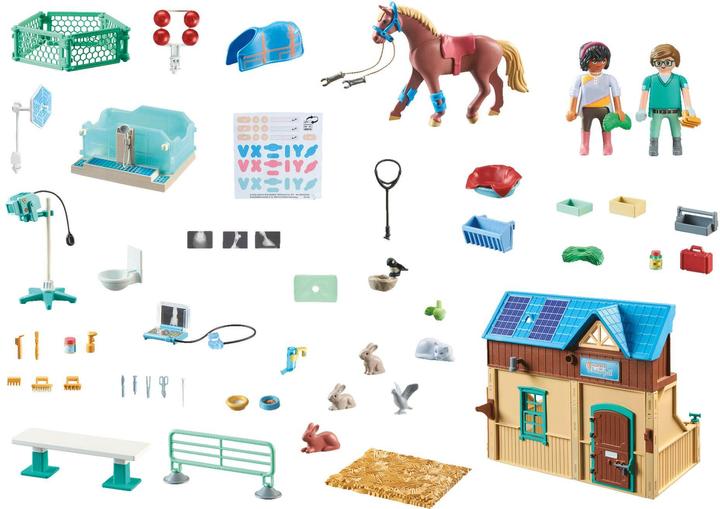 Produktbild Playmobil Reittherapie & Tierarztpraxis (71352, Playmobil Horses of Waterfall)