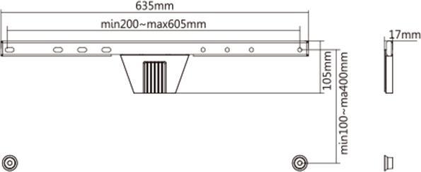 Image du produit Gembird WM-S80F-01 Support TV (80") Noir (Mur, 80", 50 kg)