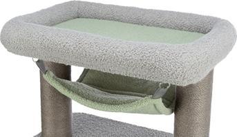 Actual product image Trixie Kitten Krabpaal Lunito Grijs / Mintgroen (Grijs, Mintgroen)