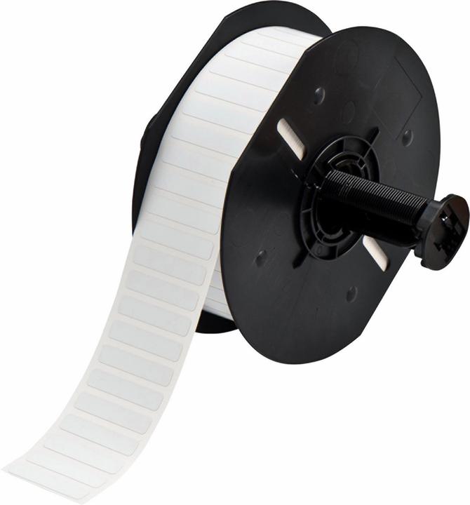 Actual product image Brady B33-43-728, polyimide, white, matt, 31.75 x 6.35 mm, permanent (4000 E.)