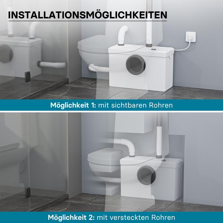 Produktbild Wiltec Toiletten-Abwasserpumpe
