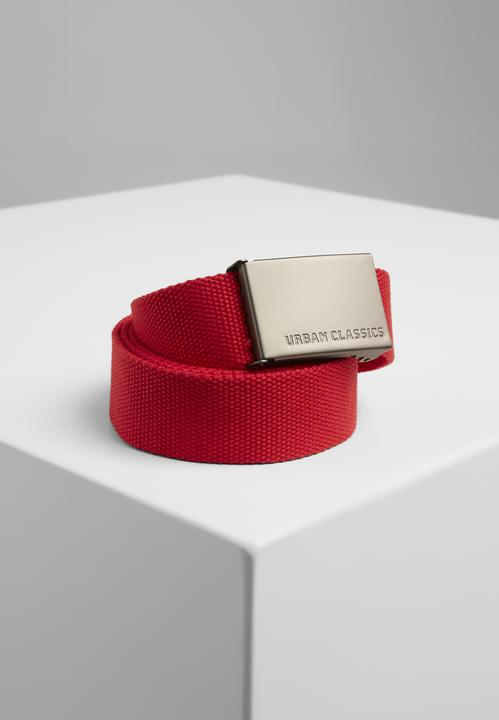 Image du produit Urban Classics Canvas Belts (Taille unique)
