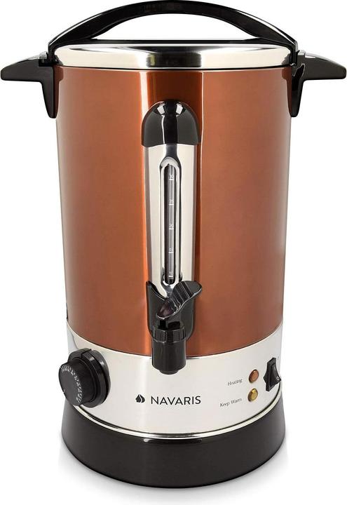 Immagine prodotto Navaris Erogatore di acqua calda in acciaio inox Gluehweinkocher (6.80 l)