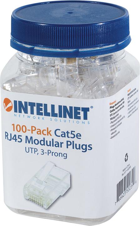 Actual product image Intellinet Modular Plugs (U/UTP, CAT5e, 0.07 m)
