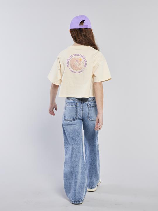 Image du produit Jonen Jeans fille loose fit effet usé (140)