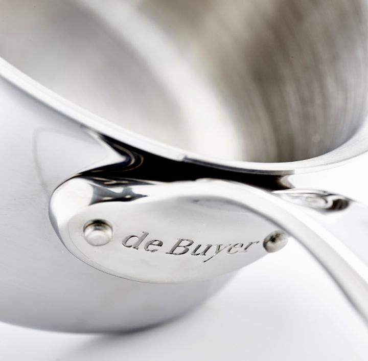 Image du produit de Buyer Affinity Sauteuse à induction (24 cm, Poêle à frire, Aluminium, Acier inoxydable)