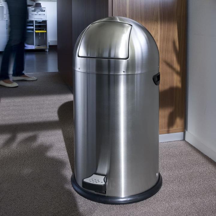 Actual product image kaiserkraft Push waste bin (33 l)