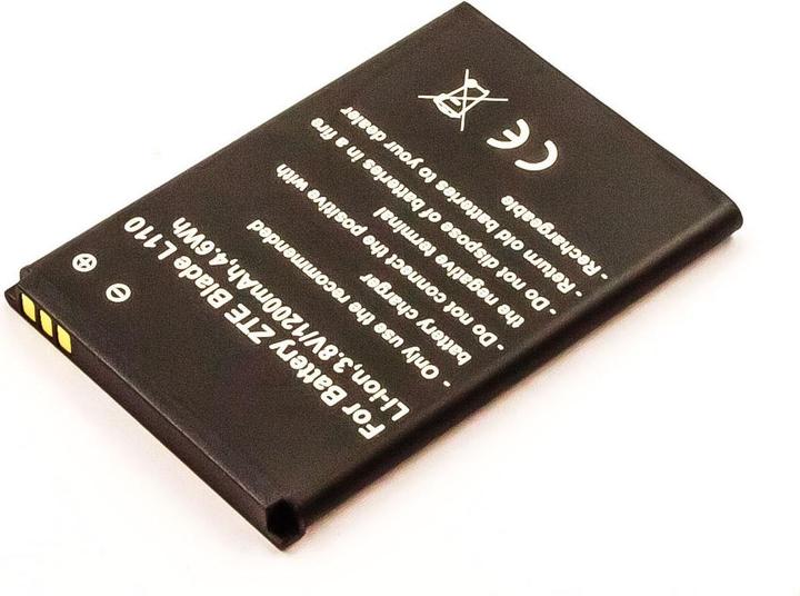 Actual product image AGI 45578 - Battery - ZTE - Li3814T43P3H634445 - Black - Lithium-Ion (Li-Ion) - 1200