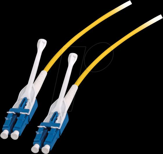 Immagine prodotto EFB Elektronik Jumper Duplex LC-LC, G657A1, 10m, con linguetta Push/Pull, polarità intercambiabile (S/FTP, CAT6, 10 m)