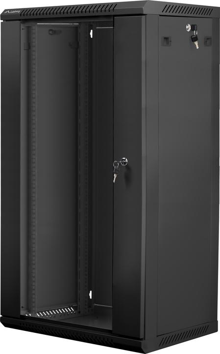 Immagine prodotto Lanberg WF01-6422-10B Rack 22U scaffale montato a parete (22 HE, Rack da 19 pollici)