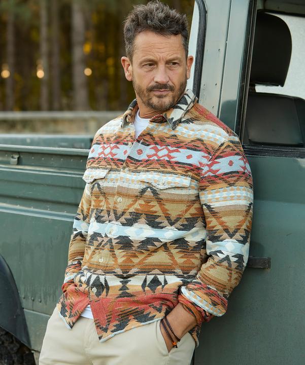 Produktbild Joe Browns Earthy Tone Aztec Long Sleeve Shirt (S)