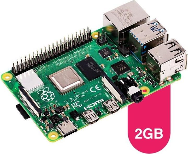 Produktbild HutoPi Raspberry Pi 4 2GB Starter Kit