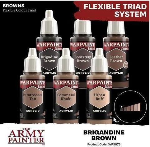 Actual product image Army Painter TAPWP3073P - Warpaints Fanatic: Brigandine Brown