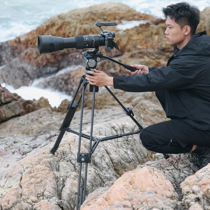 Produktbild Ulanzi VideoFast Heavy Duty Tripod Kit (Carbon Fiber) (Carbon)