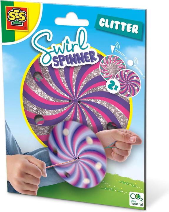 Actual product image Ses Figdet swirl spinner display ass
