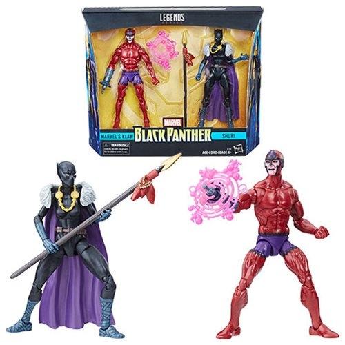 Produktbild Hasbro Black Panther Marvel Legends Shuri and Klaw 6-Inch Action Figures - Toys R Us Exclusive