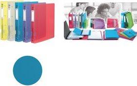 Actual product image Elba Ring binder hawai, DIN A4, colourless-translucent, 4-ring PP 0,5 mm, tear mechanism, filling (A4, 20 mm)