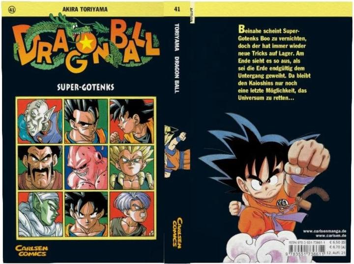 Immagine prodotto Dragon Ball, Band 41 (Tedesco, Akira Toriyama, 2001)