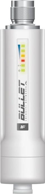 Ubiquiti Bullet M2-HP 2,4GHz Buitenradio, 802.11b/g/n, 28dBm, PoE, N-type Mannelijk
