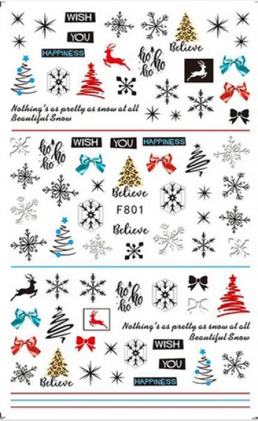 Nagellack24 Nail Art Sticker Selbstklebend