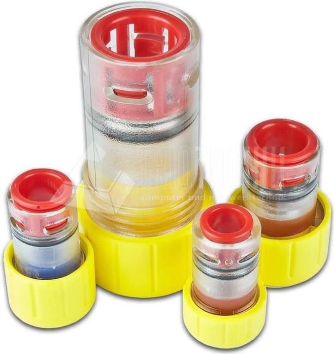Produktbild Lightwin Endkappe mit Kabeldurchführung, Gas-Stop-Einzelzugabdichtung, 12mm, 3-6mm FTTx