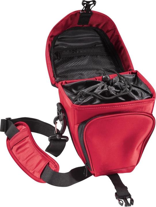 Actual product image mantona Premium colt bag red (Camera shoulder bag, Kamera Bereitschaftstasche, 5.85 l)