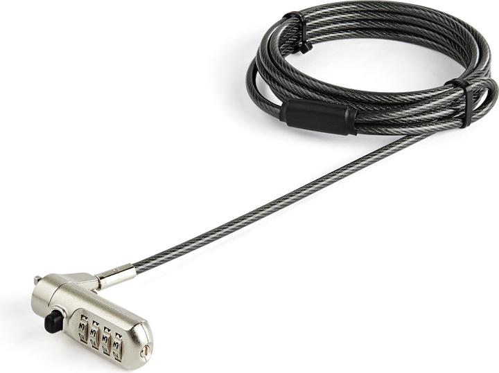 StarTech LTLOCKNANO laptop lock (2m cable, Nano lock, individually selectable combination