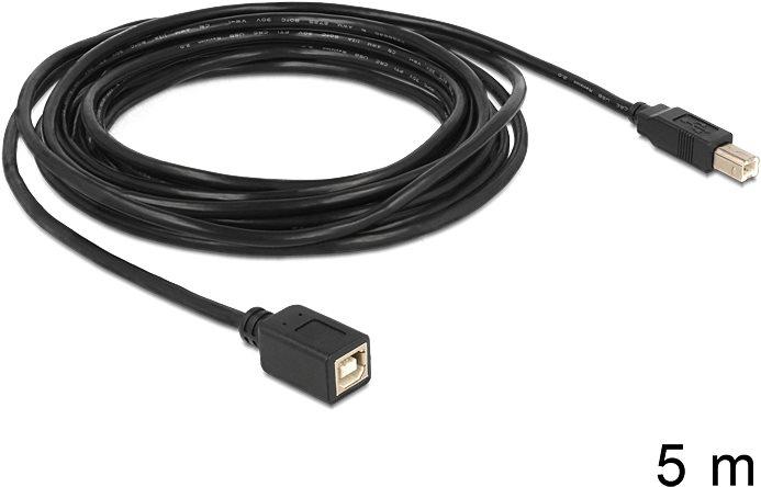 Actual product image Delock USB extension cable (5 m, USB 2.0)