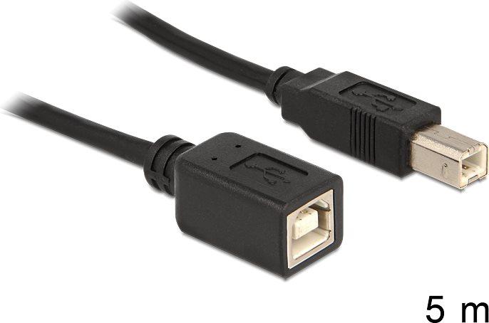 Actual product image Delock USB extension cable (5 m, USB 2.0)