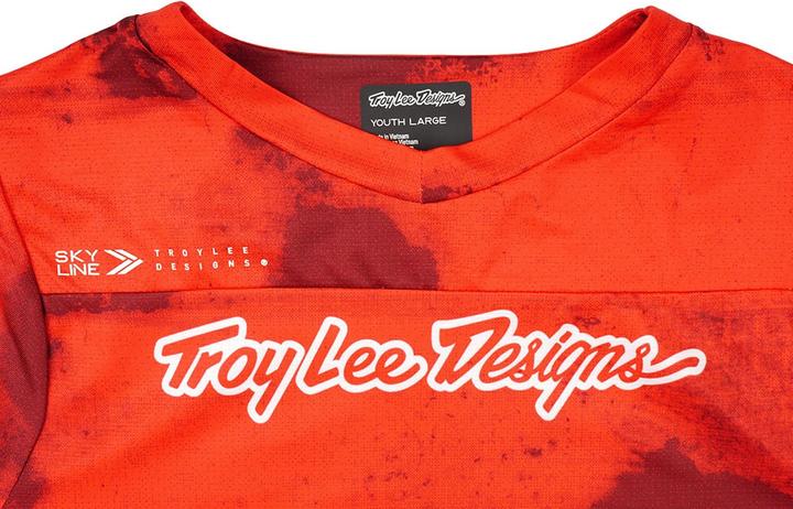 Image du produit Troy Lee Designs Skyline SS Jersey, Flared, fiery red, youth XL (XL)