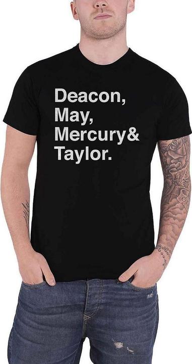Produktbild Queen Helvetica Band TShirt (M)