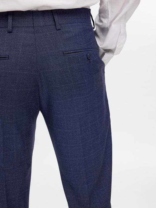 Actual product image Selected Homme Checked slim fit suit trousers (54)