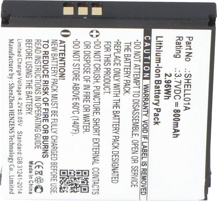 Immagine prodotto AccuCell Batteria per il Primo di Doro, RCB01P01