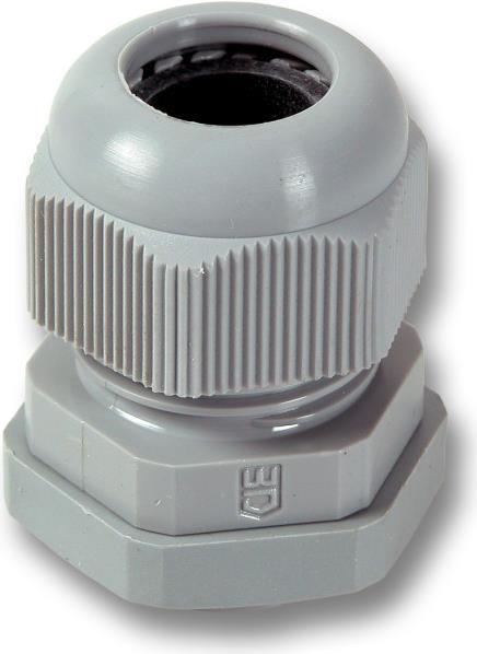 Produktbild EFB Elektronik Kabelverschraubung PG-16 PA6, inkl. Gegenmutter grau RAL7035