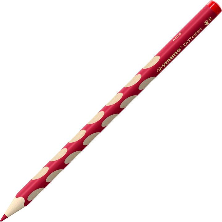 Produktbild STABILO EASYcolors ergonomischer Buntstift für Rechtshänder (Red, 1 x)