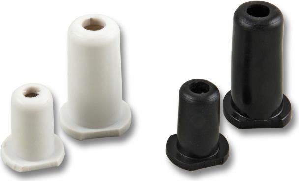 Immagine prodotto EFB Elektronik Rilievo della curvatura del cavo nero, piccolo, ETUE 2 (Gommino della spina)
