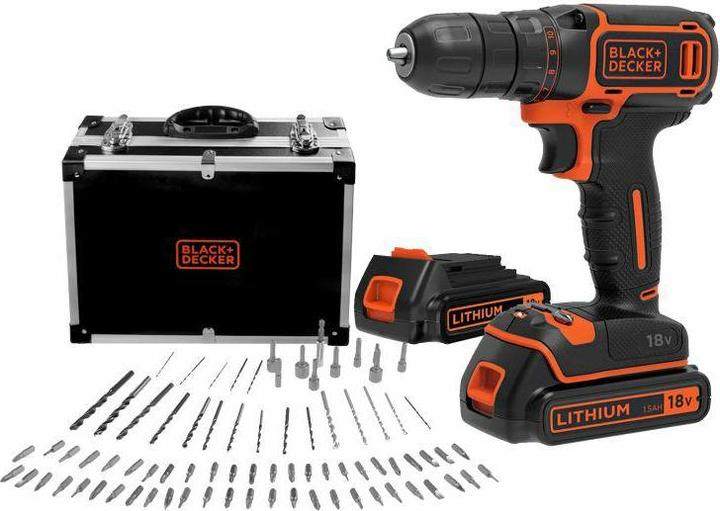 Actual product image Black & Decker BDCDC18BAFC-QW (Rechargeable battery operated)
