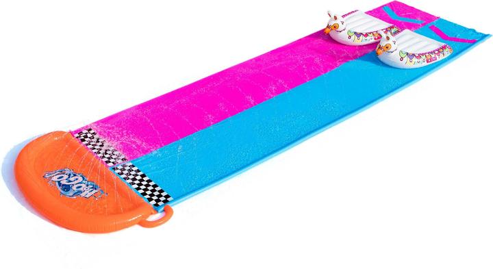 Bestway 2er-Wasserrutsche mit aufblasbaren Lama-Schwimmtieren