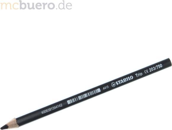 Produktbild STABILO Trio (Schwarz, 1 x)