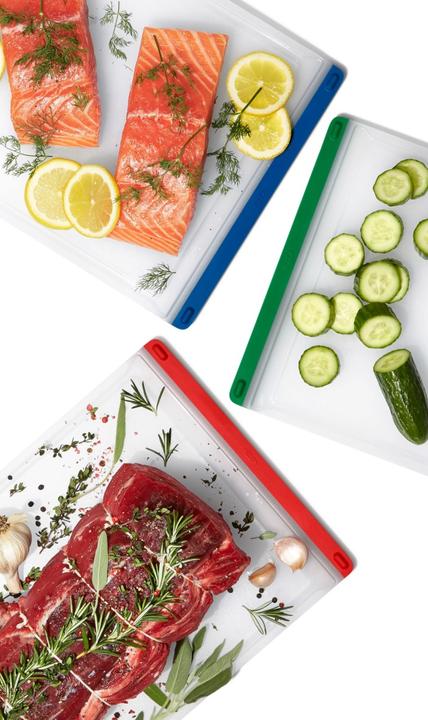 Produktbild OXO 3-Teiliges Schneidebrettset Für Den Alltag