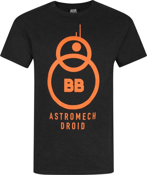 Actual product image Star Wars Mens The Force Awakens BB-8 Astromech Droid T-Shirt (M)