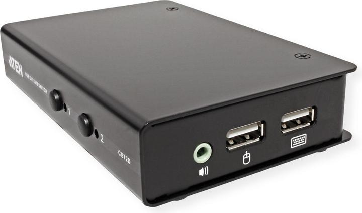 Actual product image Aten CS72D KVM/Audio Switch