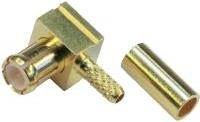Actual product image Telegärtner MCX connector plug, angled 50 Ohm J01270A0211 1 pc. (J01270A0211)
