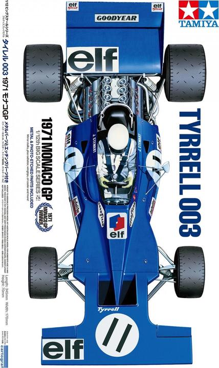 Image du produit Tamiya Tyrrell 003 1971 Monaco